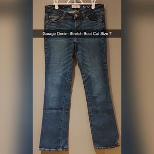 Denim Stretch Boot Cut Jeans